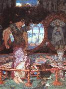 William Holman Hunt The Lady of Shalott painting